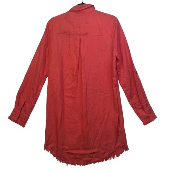 Dear John Avery Button Front Shirt Dress Paprika Small 100% Tencel 
TDR5011T3PPR - Picture 13 of 16
